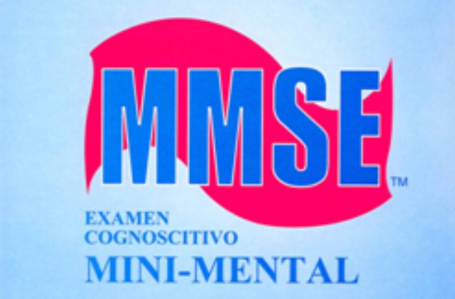 MMSE Mini-Mental cognoscitivo