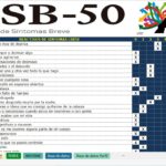 Corrector LSB 50 Listado de Síntomas Breves