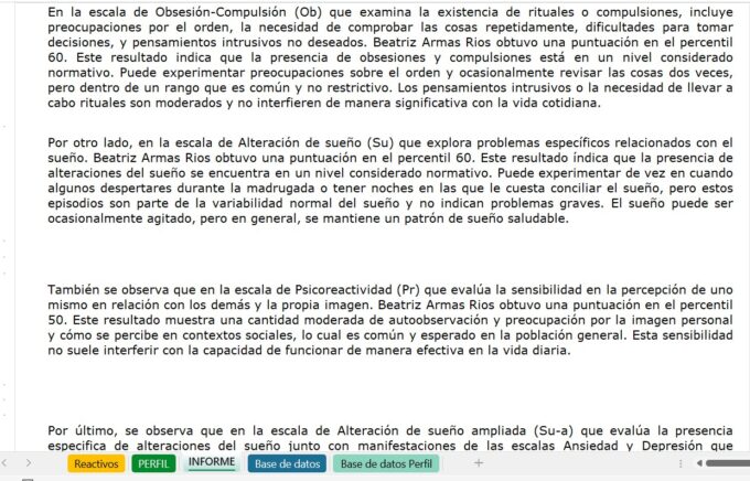 Corrector LSB 50 Listado de Síntomas Breves