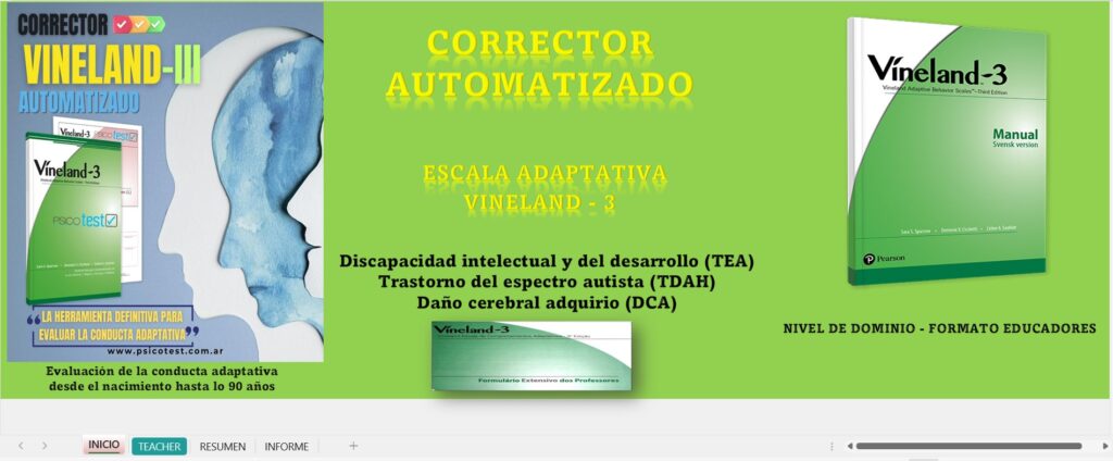 CORRECTOR VINELAND 3 - FORMATO Educadores