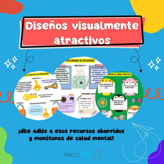 Paquete de Terapia para Niños -TDAH- Autismo-