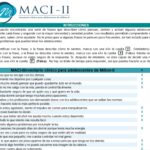 MACI-II, Inventario clínico para adolescentes Millon-II